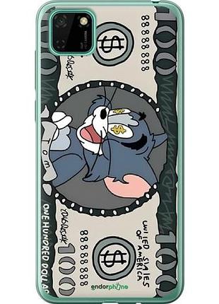 Чехол на huawei y5p том и джерри хуавей у5p