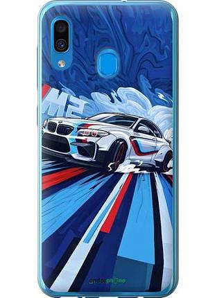 Чехол на samsung galaxy a20 2019 a205f bmw m2, бмв м2 самсунг а20 2019 а205ф