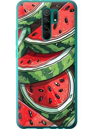 Чехол на xiaomi redmi 9 арбуз сяоми редми 9