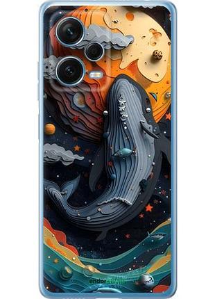 Чехол на xiaomi redmi note 12 pro+ 5g кит в космосе сяоми редми ноут 12 про+ 5г