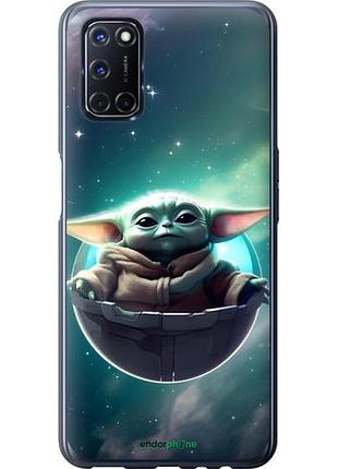 Чехол на oppo a52 малыш йода, грогу оппо а52