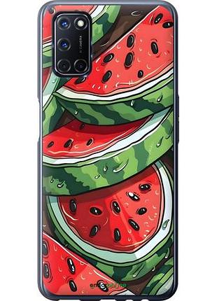 Чехол на oppo a52 арбуз