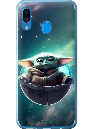 Чехол на samsung galaxy a20 2019 a205f малыш йода, грогу самсунг а20 2019 а205ф