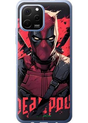 Чехол на huawei nova y61 дэдпул, deadpool хуавей нова у61