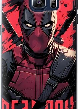 Чехол на samsung galaxy s6 edge plus g928 дэдпул, deadpool самсунг с6 эдж плюс г928