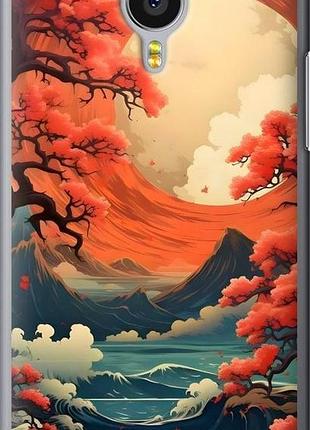 Чохол на meizu mx4 pro природа японії