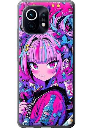 Чехол на xiaomi mi 11 аниме милаха сяоми ми 11