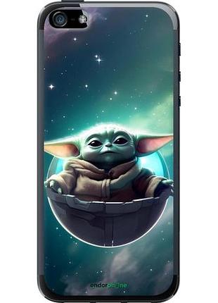Чехол на iphone 5 малыш йода, грогу айфон 5
