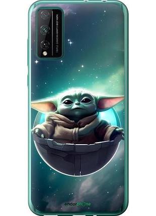 Чехол на huawei honor play 4t pro малыш йода, грогу хуавей хонор плей 4т про