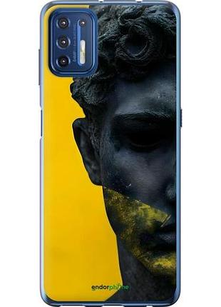 Чехол на motorola g9 plus статуя арт