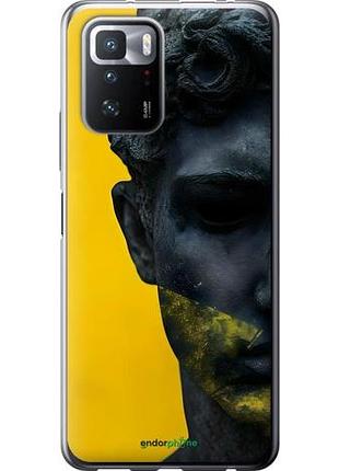 Чехол на xiaomi redmi note 10 pro 5g статуя арт сяоми редми ноут 10 про 5г