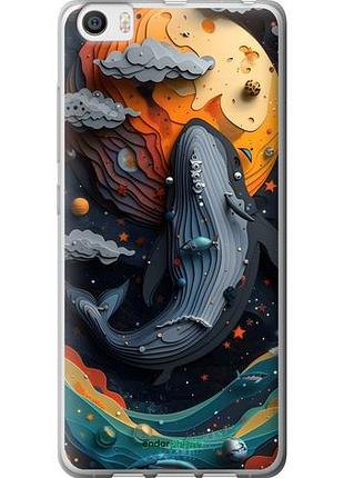 Чохол на xiaomi mi5 кит у космосі