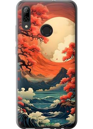 Чехол на huawei p smart 2019 природа японии хуавей п смарт 2019