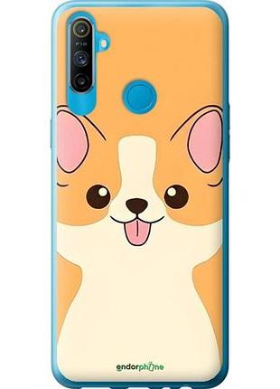 Чехол на realme c3 милый пес риалми с3