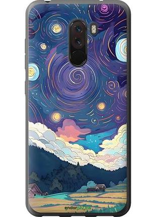 Чехол на xiaomi pocophone f1 креатинвый арт сяоми покоphone ф1