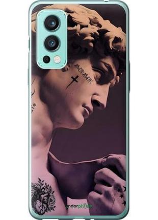 Чехол на oneplus nord 2 давид тату 1+ норд 2
