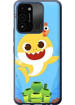 Чехол на tecno spark go 2022 kg5m бейби шарк текно спарк гo 2022 кг5m