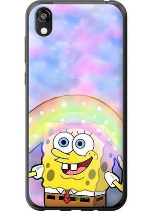 Чехол на huawei honor 8s спанч боб, sponge bob хуавей хонор 8с