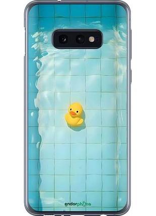 Чехол на samsung galaxy s10e утенок самсунг с10e