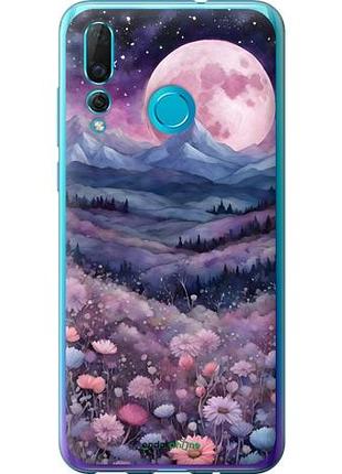 Чехол на huawei nova 4 ночь луна арт хуавей нова 4