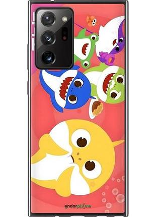Чехол на samsung galaxy note 20 ultra бейби шаркс