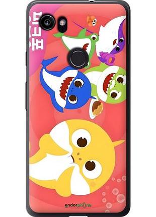 Чехол на google pixel 2 xl бейби шаркс "6305u-1643-51027"