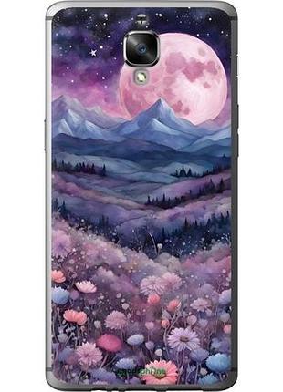 Чехол на oneplus 3 ночь луна арт 1+ 3