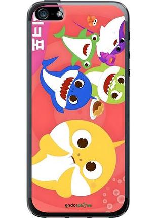 Чехол на iphone 5s бейби шаркс айфон 5с