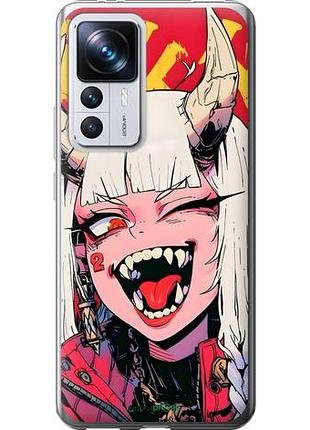 Чехол на xiaomi redmi k50 ultra аниме демон сяоми редми к50 ультра