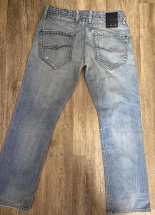 Фирменные мужские классические джинсы jack &amp; jones 32 - плотный деним 2