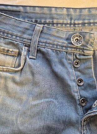 Фирменные мужские классические джинсы jack &amp; jones 32 - плотный деним 5