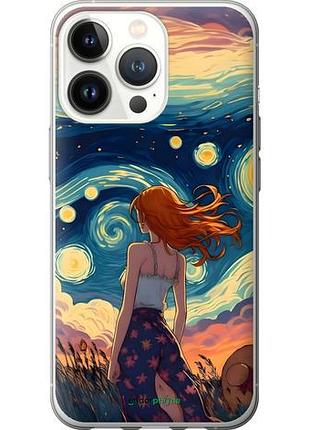 Чохол на iphone 13 pro дівчина арт