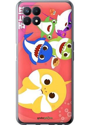 Чехол на realme narzo 50 бейби шаркс риалми нарзо 50