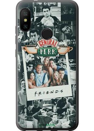 Чехол на xiaomi redmi 6 pro друзья friends сяоми редми 6 про