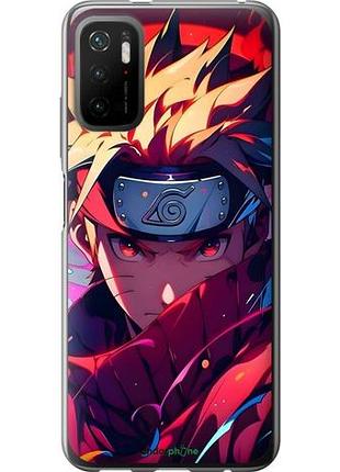 Чехол на xiaomi redmi note 10 5g наруто naruto сяоми редми ноут 10 5г