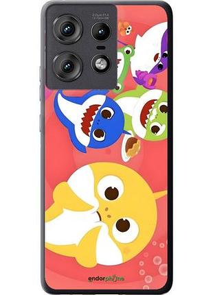 Чехол на motorola edge 50 pro 5g бейби шаркс моторола эдж 50 про 5г