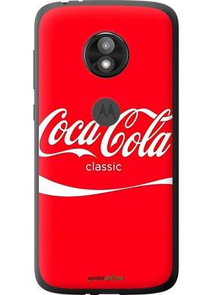 Чехол на motorola moto e5 play кока кола моторола мото е5 плей