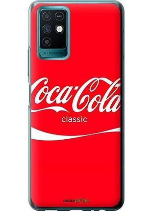 Чехол на infinix note 10 кока кола инфикс ноут 10