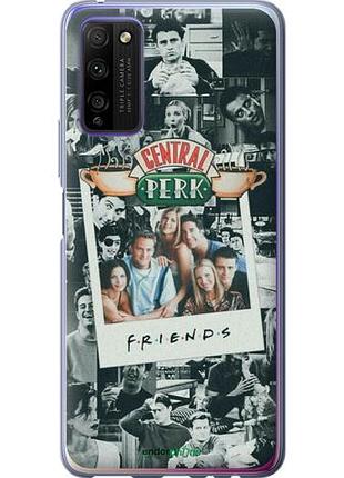 Чехол на huawei honor 30 lite друзья friends хуавей хонор 30 лайт