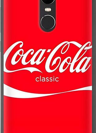 Чехол на xiaomi redmi note 4x кока кола