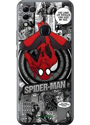 Чехол на infinix hot 11 play человек паук, spiderman инфикс хот 11 плей