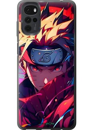 Чехол на motorola g22 наруто naruto моторола г22