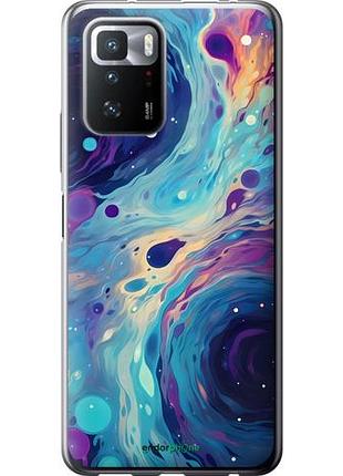 Чехол на xiaomi poco x3 gt арт акварель сяоми поко х3 гт