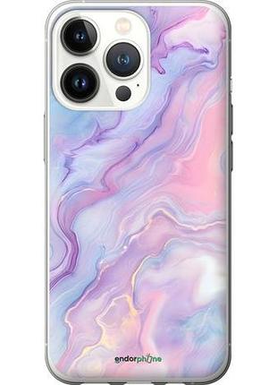 Чехол на iphone 13 pro нежный мрамор айфон 13 про