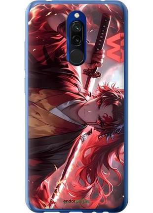 Чехол на xiaomi redmi 8 аниме самурай сяоми редми 8