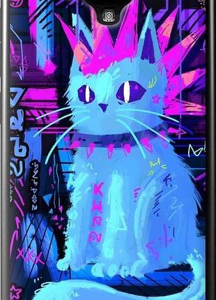 Чехол на lenovo a536 кот панк
