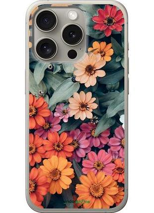Чехол на iphone 15 pro beauty flowers "4050u-3096-10746"