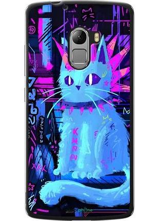 Чехол на lenovo a7010 кот панк леново а7010