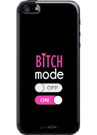 Чехол на iphone 5s bitch mode "4548u-21-10746"