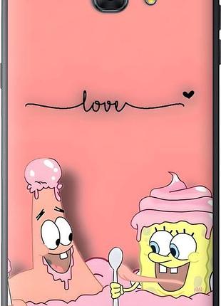 Чехол на samsung galaxy c9 pro спанч боб, sponge bob самсунг с9 про